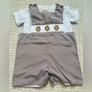 Babeeni Jon Jon with Monkey Smocking